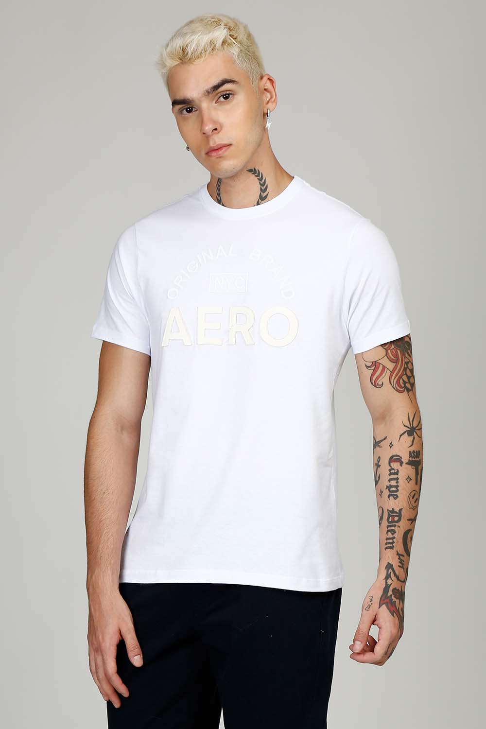 Camiseta Aéropostale World Cup Brazil Masculino - Branco