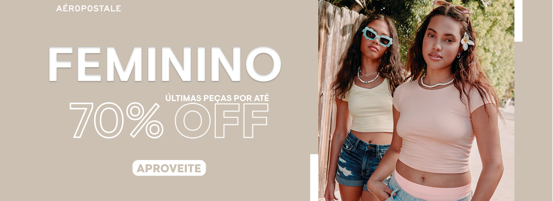Camiseta Com Inscrições- Branca & Preta- Aeropostale - PRIVALIA - O outlet  online de moda Nº1 no Brasil
