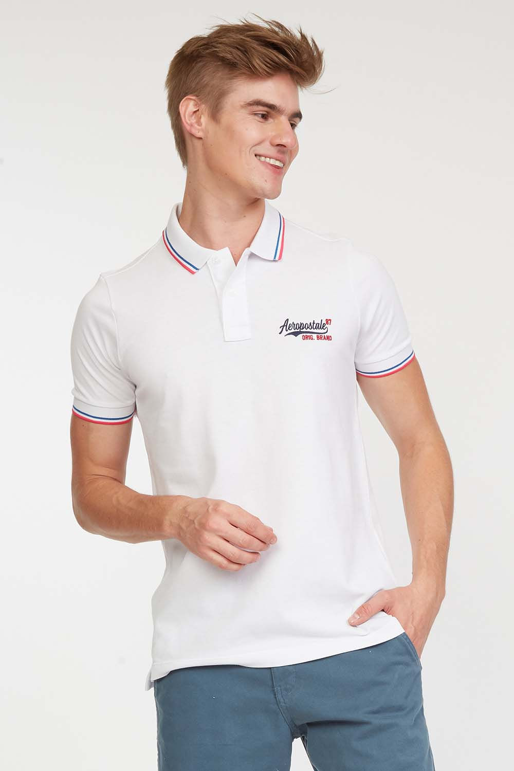 Fashion camisas polos masculinas de marca